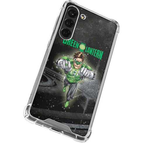 DC Comics Green Lantern Flying Action Pose Galaxy S24 FE Clear Case